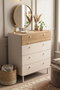 Hanah Home Luke - LK6-CS Cómoda Arena y Roble